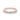 Marabel prong-set diamond wedding band in 14k rose gold featuring seven round diamonds in a prong setting.