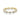 Crescent | Prong-Set Diamond Wedding Band in yellow gold featuring a repeating pattern of round diamonds in a shared-prong eternity setting.