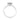 Silver Danhov Per Lei | Bezel Engagement Ring - LE100 featuring a round bezel-set solitaire diamond.