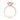 Danhov Per Lei | Halo Engagement Ring - LE102-CU in rose gold, featuring a round center stone surrounded by a cushion halo and a micro-prong set diamond-encrusted band.