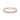 Orla 2.5mm Marquise Pavé-Set Diamond Wedding Band in rose gold, featuring a series of marquise-shaped settings, each containing a small round diamond.