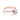 Tacori Coastal Crescent | Oval Solitaire Engagement Ring - P100OV85X65PK featuring an oval-shaped diamond solitaire set in a rose gold band with crescent-shaped cutouts along the shank.