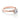 Coastal Crescent | Round Solitaire Engagement Ring - P100RD65PK by Tacori, featuring a round diamond solitaire set in a rose gold band.