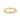 Yellow gold Coastal Crescent | Diamond Band - P101BFY featuring a repeating crescent-shaped cutout design along the inner edge for a touch of modern romance.