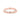 Coastal Crescent | Diamond Band - P101BFPK rose gold wedding band featuring a scalloped inner edge with embedded round diamonds for a look of modern romance.