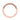 Coastal Crescent | Diamond Band - P103BFPK rose gold wedding band featuring a scalloped edge inset with pavé-set diamonds.