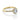 A Tacori Coastal Crescent | Round Solitaire Engagement Ring - P103RD65Y featuring a gold band, a round center stone surrounded by a diamond halo, and pavé-set diamonds along the band.