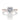 Coastal Crescent | Round Solitaire Engagement Ring - P1042RD8PK featuring a round diamond solitaire in rose gold with a pavé diamond band.