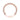 14k rose gold Tacori Coastal Crescent | Diamond Band - P104B34FPK eternity band featuring round diamonds set in a scalloped, milgrain-edged gallery.