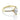A Tacori Coastal Crescent | Pear Solitaire Engagement Ring - P104PS9X6Y featuring a pear-shaped diamond solitaire on a yellow gold band with pavé diamonds along the shank.