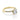 Coastal Crescent | Round Solitaire Engagement Ring - P104RD75Y in gold, featuring a round solitaire center stone and pavé diamonds set along the band.