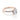 Rose gold Coastal Crescent | Round Solitaire Engagement Ring - P104RD75PK featuring a round center stone and a diamond-accented band.