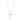 14K Yellow Gold Pavé Diamond Cross Pendant | R80081D featuring pavé diamond accents on a yellow gold cross hanging from a matching chain.