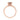 Makur Morganite Engagement Ring | R855-4 featuring a 14k rose gold band, cushion-cut morganite stone, and pavé-set accents.