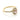 Makur Morganite Engagement Ring | R861-4 featuring an oval-cut morganite in a 14k yellow gold setting surrounded by a halo of small diamonds.