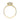 Danhov Solo Filo | Halo Engagement Ring - SE113 in gold, featuring a round-cut center stone surrounded by a double halo and a diamond band set with small stones.