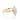 Nova | Marquise Tulip Solitaire Engagement Ring in 14k yellow gold, angled view of the marquise center diamond and slim polished band.