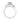 Vivienne Emerald Three-Stone Engagement Ring featuring a rectangular emerald cut center stone flanked by two tapered baguette side stones in a 14k white gold setting.