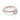 Danhov Unito | Engagement Ring - UE107 in rose gold featuring a round center diamond and a pavé band.