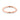 A thin, polished 14k rose gold Elida | 1.5mm Polished Wedding Band.