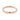 A thin, polished 14k rose gold Clarita | 2mm Slim Low Dome Polished Wedding Band with a smooth, rounded surface.