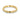 Delia | 2mm Milgrain Polished Wedding Band in thin 14k yellow gold with polished edges and a central milgrain textured band.