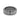 Black Rhodium 8mm Men’s Diamond Wedding Band | WB525 featuring a row of small, dark inset stones encircling the center of the dark black rhodium band.