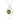 Gemma Bloom Olive Quartz Fashion Necklace SN141Y10 featuring a large, faceted olive quartz pendant set in a circular silver and 18k yellow gold frame on a silver link chain.