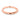 A Carmel 2.5mm High Dome Polished Wedding Band in classic 14k rose gold.