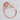 Champagne Sapphire Halo Engagement Ring (2006291) in rose gold, featuring a cushion-cut red gemstone in a diamond halo setting with additional diamonds along the band.