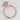 Aquamarine Halo Engagement Ring 2006300 in rose gold with a light blue oval center stone, a diamond halo, and pavé-set diamonds along the band.