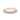 Rose gold Classic Crescent | Diamond Band - 2616B12XPK featuring a row of pavé diamonds and intricate scrollwork along the sides.