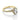 Tacori Dantela | Oval Bloom Engagement Ring - 2620OVMDPY featuring an oval-cut diamond in yellow gold with a diamond halo and a pavé-set diamond band.