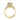 Yellow gold Tacori Dantela | Round Bloom Engagement Ring - 2620RDLGPY featuring a round center stone, an intricate filigree gallery, and small diamonds set along the band.