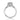 A silver Tacori Dantela | Round Bloom Engagement Ring - 2620RDMDPW featuring a round center stone set in an ornate, filigree-style gallery with pavé-set accent diamonds along the band.