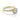 Yellow gold Tacori Dantela | Round Bloom Engagement Ring 2620RDSMPY with a round center stone surrounded by a pavé halo and diamond-set band.