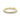 Dantela | Diamond Band - 2630BMDPY 18k yellow gold wedding band featuring a row of pavé-set diamonds.