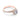 Rose gold Dantela | Round Pavé Engagement Ring - 2639RDP65PK featuring a round center diamond surrounded by a pavé halo and diamonds set along the band.