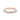 Rose gold Sculpted Crescent | Diamond Band - 2649-15B12PK featuring a row of pavé set diamonds and a scalloped edge detail.