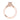Simply Tacori | Emerald Solitaire Engagement Ring - 2650EC75X55PK in rose gold with an emerald-cut solitaire, diamond-accented shoulders, and engraved detailing.