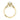 Simply Tacori | Oval Solitaire Engagement Ring - 2651OV85X65Y featuring an oval-cut stone in yellow gold with small diamonds set along the band and mounting.