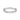A silver Sculpted Crescent | Diamond Band - 2666B34 by Tacori, featuring a continuous row of round brilliant-cut diamonds.