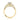 Simply Tacori | Oval 3-Stone Engagement Ring - 2668OV85X65Y in yellow gold, featuring an oval center stone flanked by two pear-shaped diamonds, with diamond accents along the band and milgrain detailing.