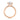 Simply Tacori | Round Solitaire Engagement Ring - 267015RD95PK in rose gold, featuring a round center stone and a diamond-encrusted band.