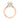 Simply Tacori | Oval Solitaire Engagement Ring - 2671OV115X85PK in rose gold featuring an embellished solitaire setting with an accented band and bridge.