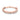 Rose gold Tacori Crescent Crown Diamond Wedding Band 2674B34PK featuring a scalloped edge design set with a row of round diamonds.