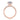 Simply Tacori | Round Solitaire Engagement Ring - 268315RD85PK in 14k rose gold featuring a round-cut center diamond, a pavé-set diamond band, and intricate gallery detailing.