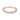 Sculpted Crescent | Diamond Wedding Band - 2687B34PK by Tacori, featuring a row of marquise-cut diamonds in 18k rose gold with beaded detailing along the sides.