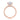 Simply Tacori | Round Solitaire Engagement Ring - 268815RD9PK in rose gold featuring a 3 carat round center stone with diamond accents on the band and gallery.