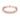 Dantela | Diamond Wedding Band - 269022B34PK in 18k rose gold, featuring a row of micro-prong diamonds and intricate side-profile scrolling filigree.